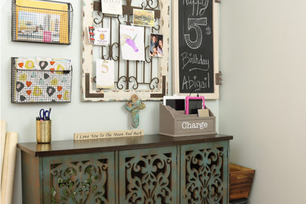 How to Create a Decorative Family Command Center