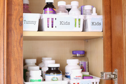 Easy Medicine Cabinet Organization