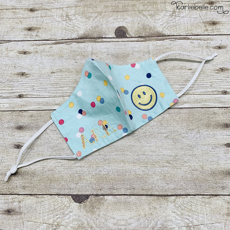 Embroidered Face Mask 1