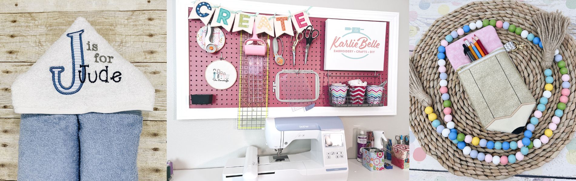 Karlie Belle Machine Embroidery