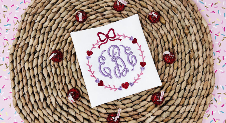 Sip & Stitch no. 65- How to Embroider a Valentines Day Onesie on the Brother PR680W